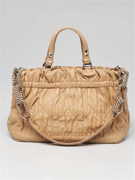 dior delices gaufre cannage mini bag|CHRISTIAN DIOR Gaufre Lambskin Cannage Delices Tote Grey .